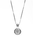 Collana Promesse Donna in Oro bianco Diamante PPLF015